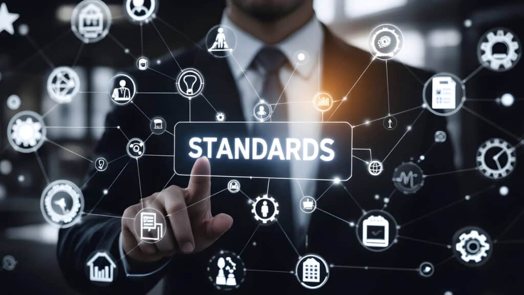 Business Standards and Compliance Technology, Quality Control and Regulatory Standards Concept, Meeting Standards AdobeStock 1154156536 scaled uai 2560x1440 1