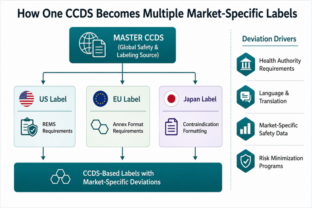 CCDS vs local labels governance model